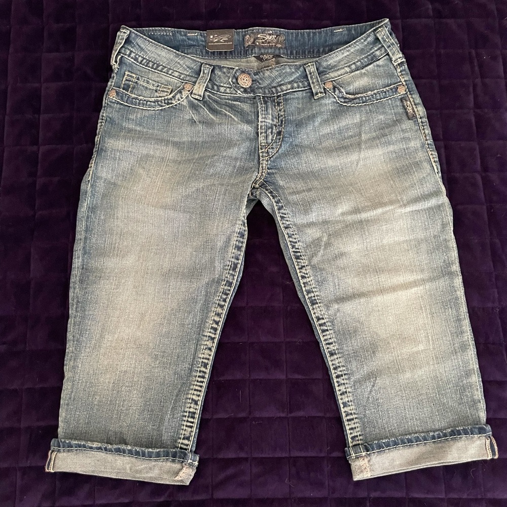 Silver Jeans Tuesday Crop Size 31